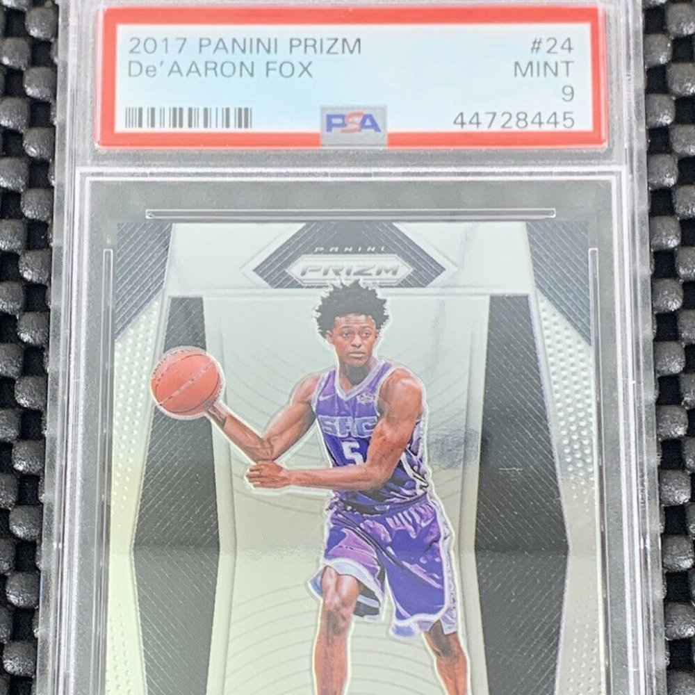 De’Aaron Fox 2017 Panini Prizm #24 RC Rookie PSA 9 Mint